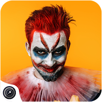 Horror Face Mask Photo Editor - Scary Clown Mask