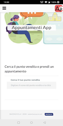 Android application AppuntamentiApp screenshort