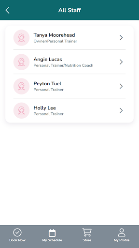 Transcend Training Screen 2