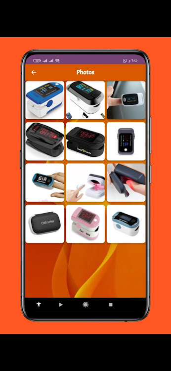 Fingertip pulse oximeter guide - 1 - (Android)