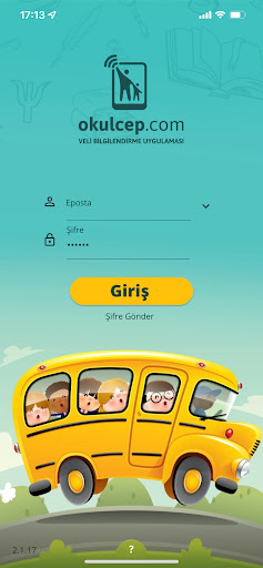 Android application Okul Cep screenshort