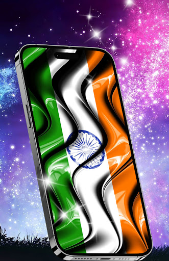 Android application Indian Flag Wallpaper screenshort