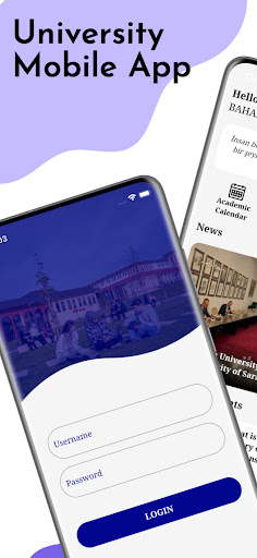 Android application Ibn Haldun University screenshort