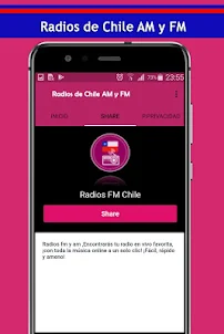 Radios de Chile AM y FM