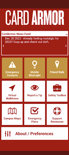 Android application CardArmor screenshort