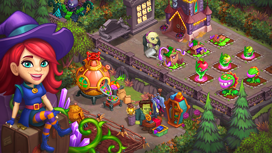 Monster Farm. Family Halloween MOD APK  (UNLIMITED RESOURCES) 5