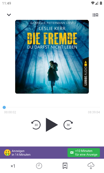 Audiobooks in German screenshot