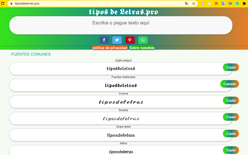 ▷𝐓𝐢𝐩𝐨𝐬 𝐃𝐞 𝐋𝐞𝐭𝐫𝐚𝐬✅