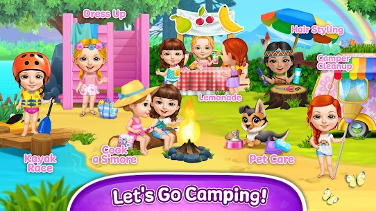 Sweet Baby Girl Summer Camp – Fun Games  Pet Care Mod Apk 1