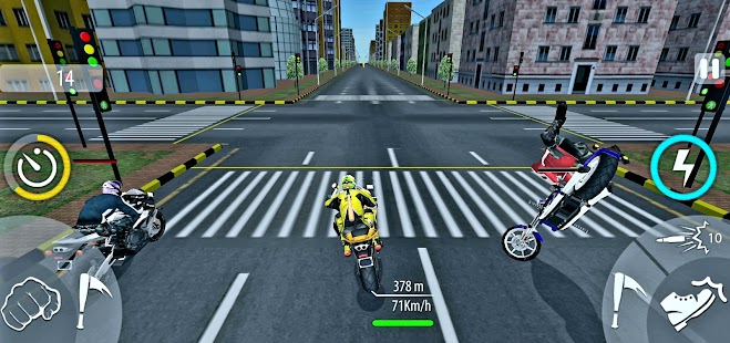 Captura de pantalla 3D de Moto Bike Racer Pro Fighter