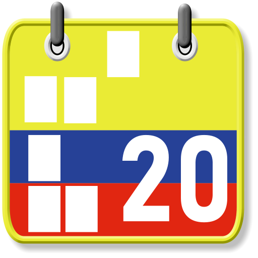 Festivos Colombia 2023, Widget 5.0.42 Icon