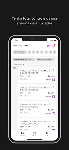 Android application ACB Fit screenshort