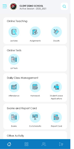 Android application ROBO - TEACHER APP screenshort