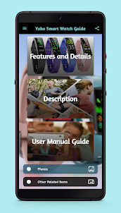yoho smart watch guide