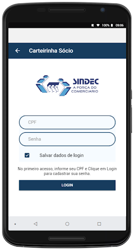 CARTEIRINHA SINDEC POA Screen 3