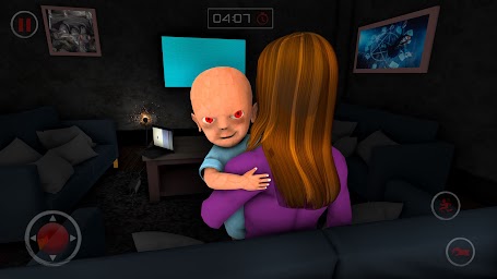The Scary Baby In Horror House