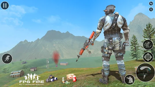FPS火炎戦場サバイバルオフラインシューティングゲーム