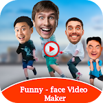 Cover Image of 下载 Funny Face Dance Video Maker with musics and songs 1.3 APK