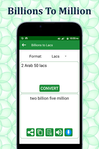 Numbers to Words Converter Screen 3