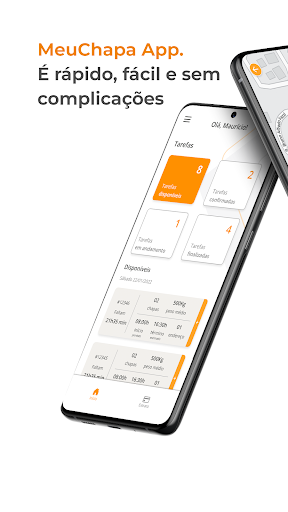 Android application MeuChapa screenshort