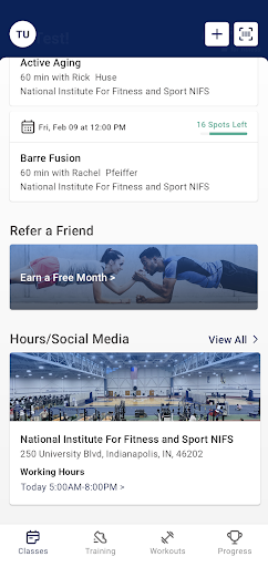National Institute For Fitness Screenshot 3 - AppWisp.com