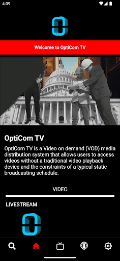 Android application OptiCom TV screenshort