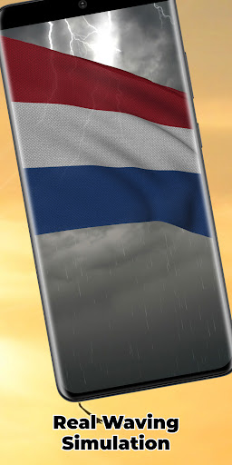Netherlands Flag Live Wall screenshot 3