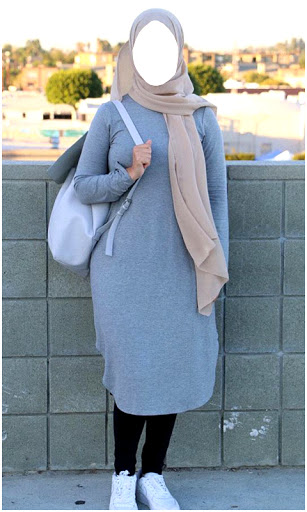 Android application Hijab Girls Jeans Photo Suit screenshort