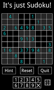 It's Just Sudoku!