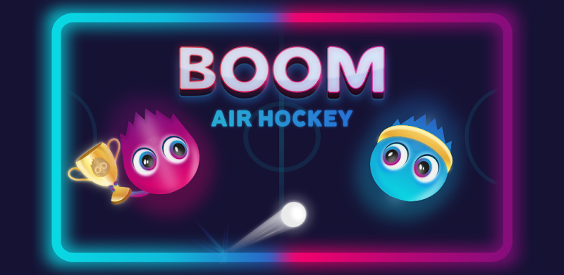 Boom Air Hockey 🏒 1v1 against friends!