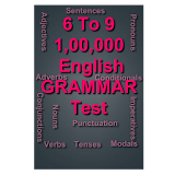 6-9grade English grammar test icon
