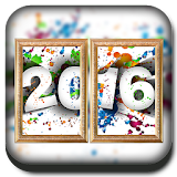 New Year Photo Frame Dual icon
