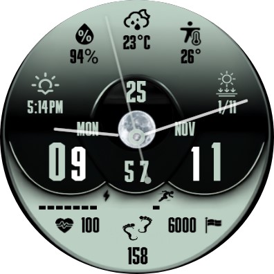 N-SPORT718 Hybird Colors Watch screenshot 9