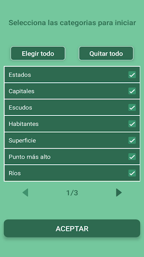 Mapa de Mexico - Estados Quiz