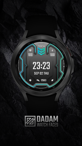 Tech2 Digital Watch Face