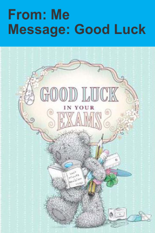 Good Luck Exam Greetings