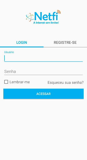 Android application MINHA NETFI screenshort