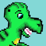 Cover Image of Download Pixel Dino Run - House Jumper  APK