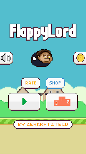 Android application Flappy Lord screenshort