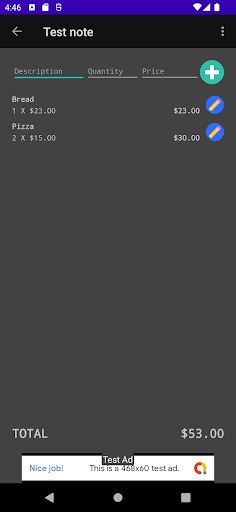 Shopping List Calculator