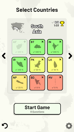 Game screenshot Countries of Asia Quiz apk download