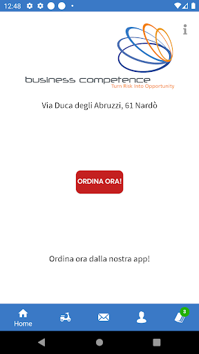 Android application The Food App screenshort