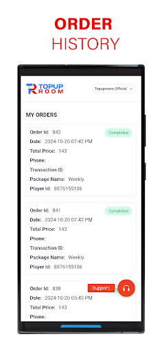 Topup Room - Diamond Topup