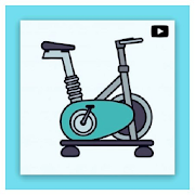 Online spinning classes at home