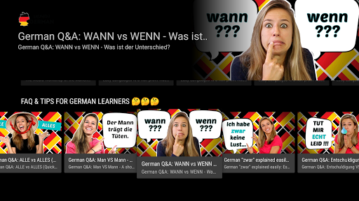 Learn German Screen 2