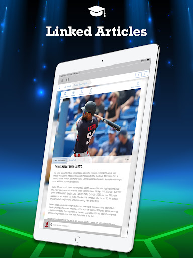 Screenshot of Fantasy Baseball News & Draft