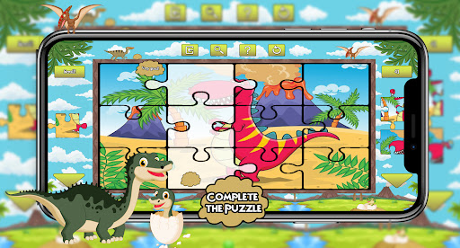 Dinosaur Coloring Page Screen 3