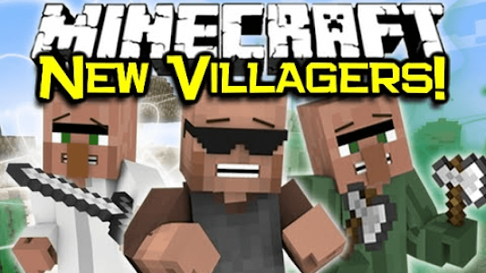 Smart Villagers Mod for MCPE
