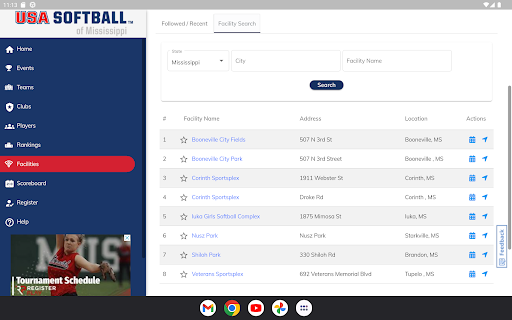 USA Softball of Mississippi