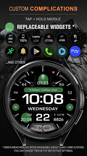 WFP 233 Digital watch face